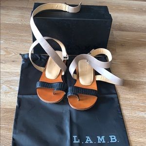 L.A.M.B sandals